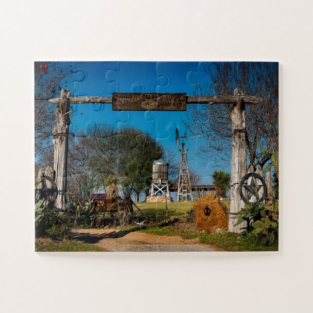 Texas Ranch Puzzle (Horizontal)