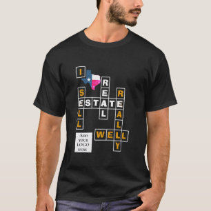 TEXAS Realty Real Anwesen QR CODE T-Shirt