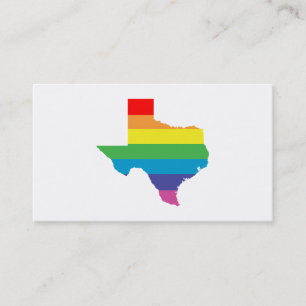 Texas-Regenbogen Visitenkarte