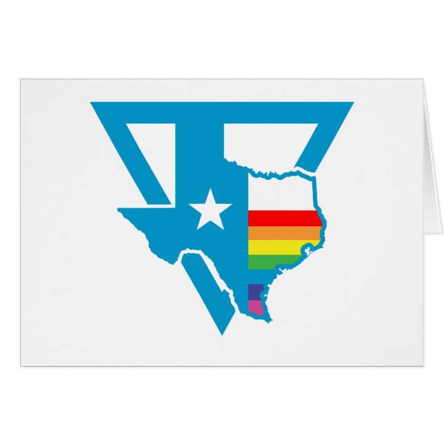 Texas-Regenbogendreieck (Vorderseite (Horizontal))
