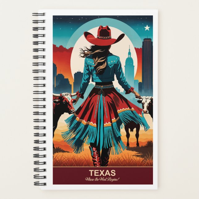Texas Reise: Wo der Westen beginnt Planer (Vorderseite)