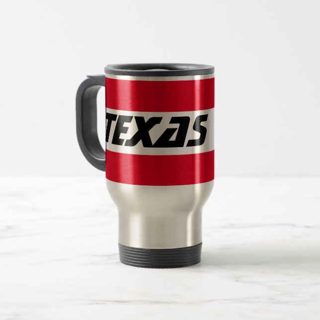 TEXAS REISEBECHER (Vorderseite Links)