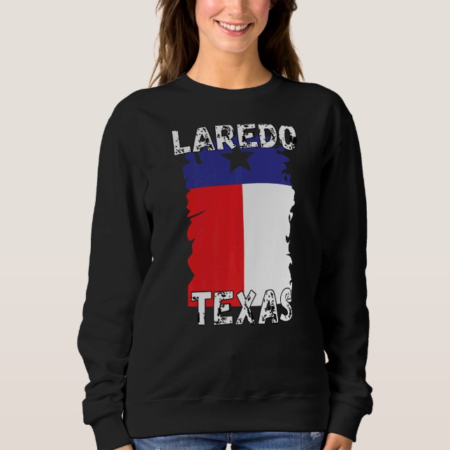 Texas Retro Laredo Texas Souvenirs 1 Sweatshirt (Vorderseite)