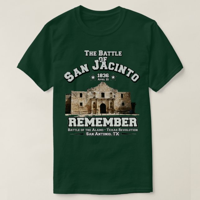 Texas Revolution San Jacinto T-Shirt (Design vorne)