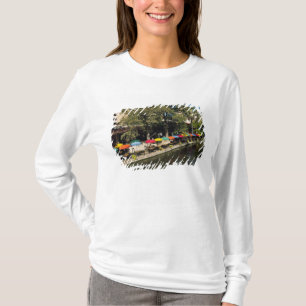 Texas, Riverwalk, Essen am Flussufer T-Shirt