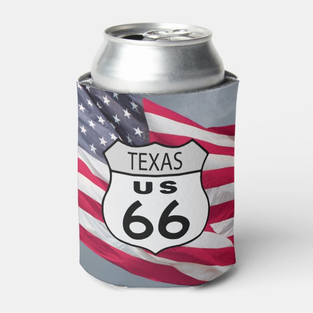 Texas-Route 66 Dosenkühler (Kanne Vorderseite)