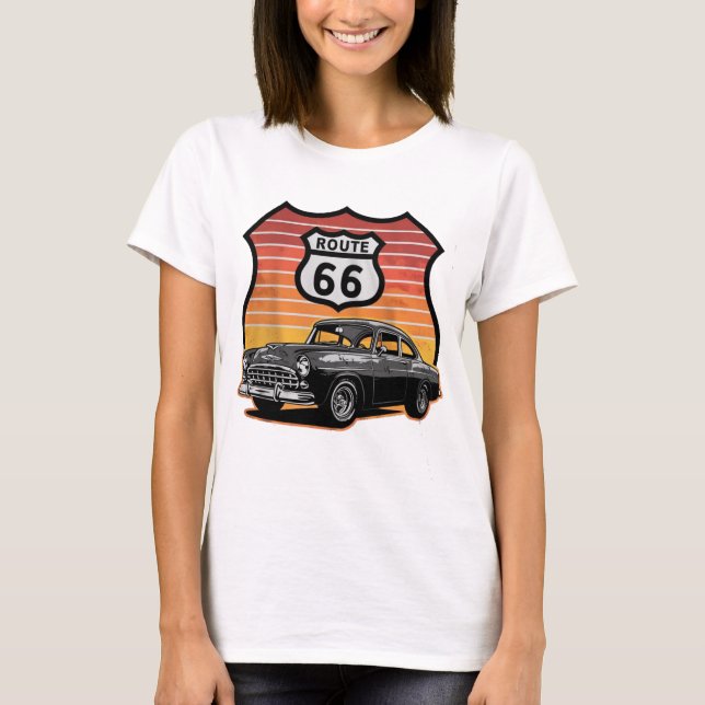Texas Route 66 Festival Shirt, Texas Route 66 Fest T-Shirt (Vorderseite)