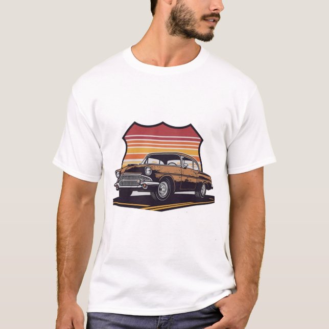 Texas Route 66 Shirt (Vorderseite)