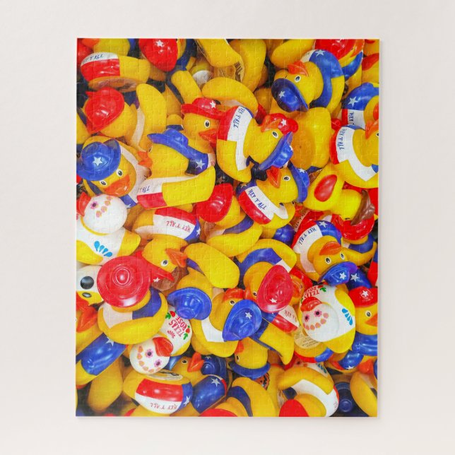 Texas Rubber Duckies Puzzle (Vertikal)