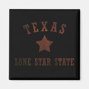 texas rustikales WildWestern-Muster Magnet