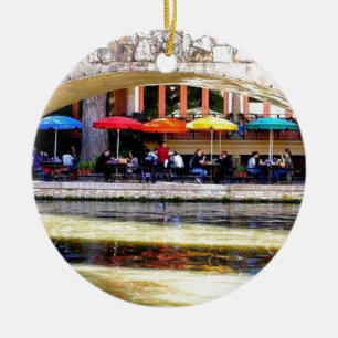 TEXAS - SAN ANTONIO 2 KERAMIKORNAMENT