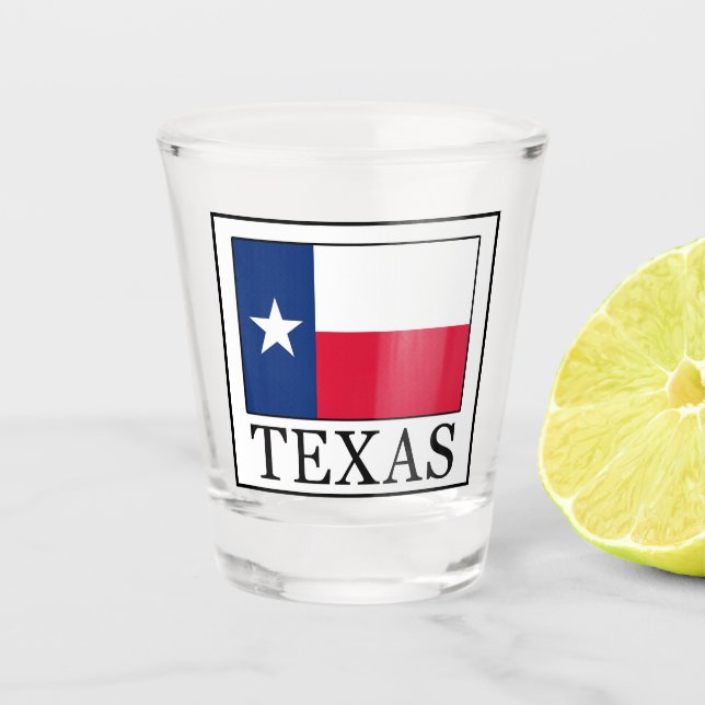 Texas Schnapsglas (Vorderseite)