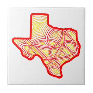 Texas Scribbleprints Art Fliese