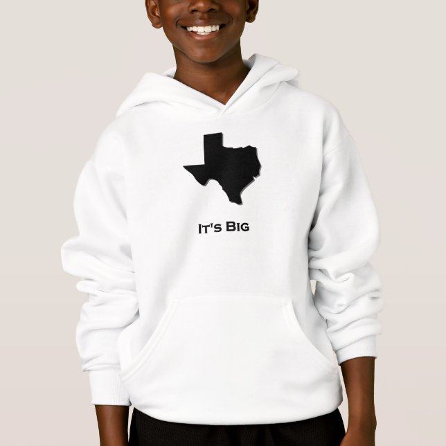 Texas seine großen hoodie (Vorderseite)