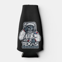 Texas ShipRockers Flasche Koozie