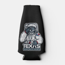 Texas ShipRockers Flasche Koozie Flaschenkühler
