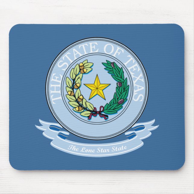 Texas Siegel Mousepad (Vorne)