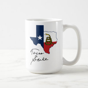 Texas Snake Flag Tasse