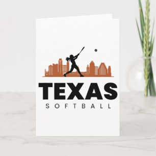 Texas Softll Vintage Minimalist City Retro Softll Karte