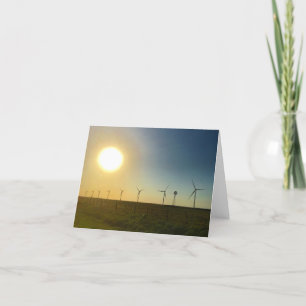 Texas-Sonnenuntergang notecard Karte