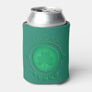 Texas St Patrick's Irish Kleeblatt Can Cooler Dosenkühler