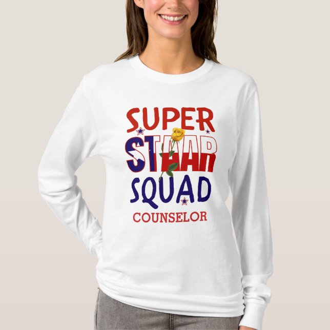 Texas STAAR Testtag-Team COACH T-Shirt (Vorderseite)