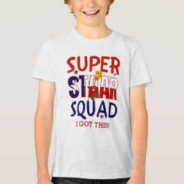 Texas STAAR Testtag-Truppe Ich schaff das Tri-Blend Shirt