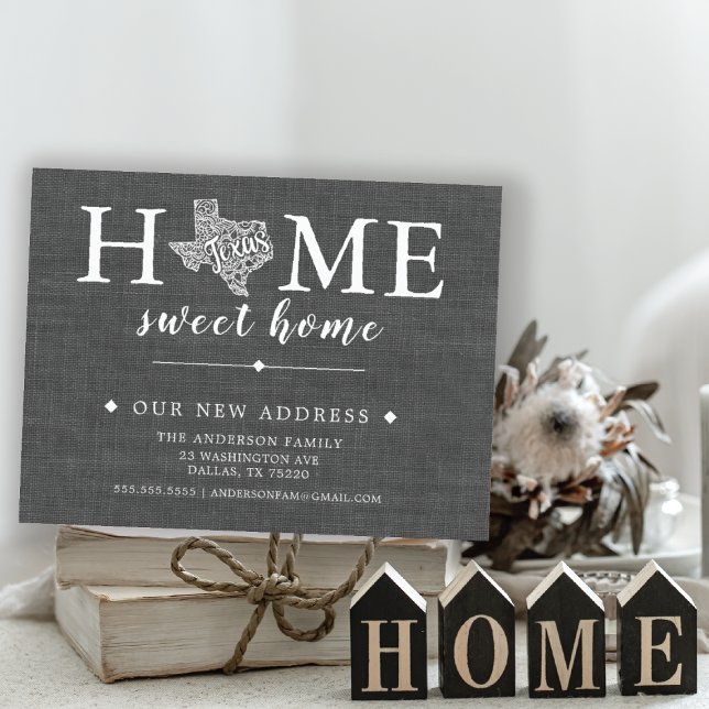 TEXAS-Staat-Ankündigungskarte Ankündigungspostkarte (Von Creator hochgeladen)