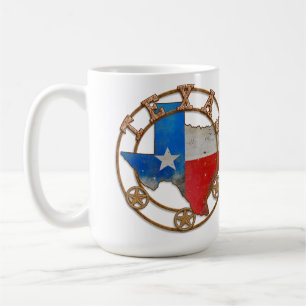 Texas Staat Barn Art Kaffeetasse