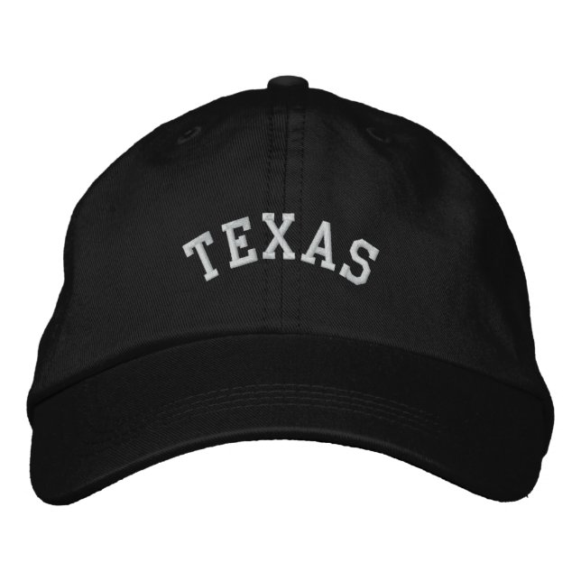 Texas-Staat bestickt Bestickte Kappe (Vorderseite)