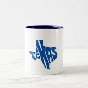 Texas Staat Form Kaffee Tasse