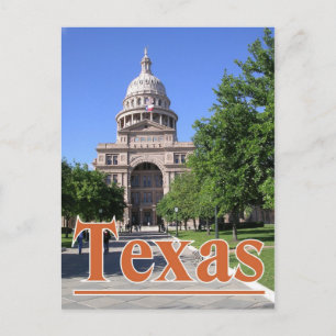 Texas Staat Hauptstadt Gebäude, Austin TX. Postkarte