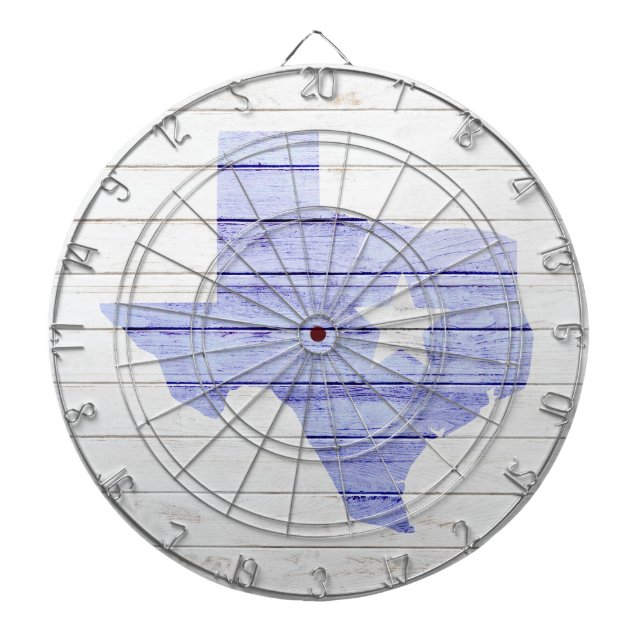 Texas Staat Imitate Wood  Dartscheibe (vorne)
