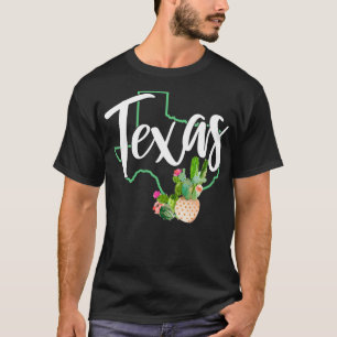 Texas Staat Karte Pride Cactus Vintag Texas Sweats T-Shirt