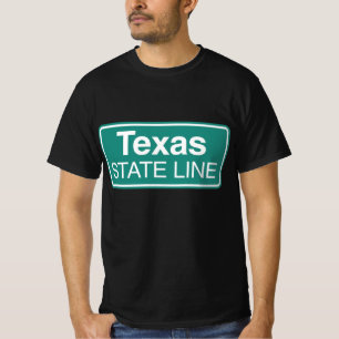Texas Staat Line T - Shirt