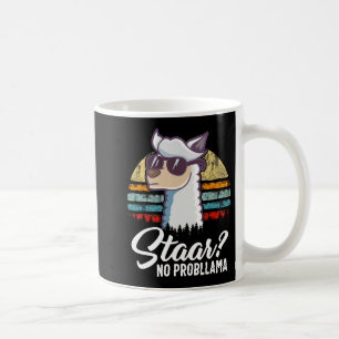 Texas Staat Test Day Llama Alpaca für Schüler Gif Kaffeetasse