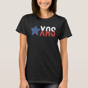 Texas Staatliche Flagge Frauen, Männer, Teen & Kin T-Shirt