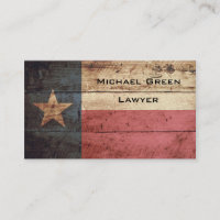 Texas-Staats-Flagge auf altem hölzernem Korn