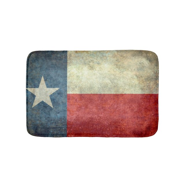 Texas-Staats-Flagge Badematte (Vorderseite)