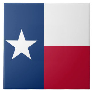 Texas-Staats-Flagge Fliese