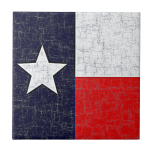 TEXAS-STAATS-FLAGGE Fliese