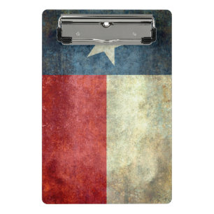 Texas-Staats-Flagge Mini Klemmbrett