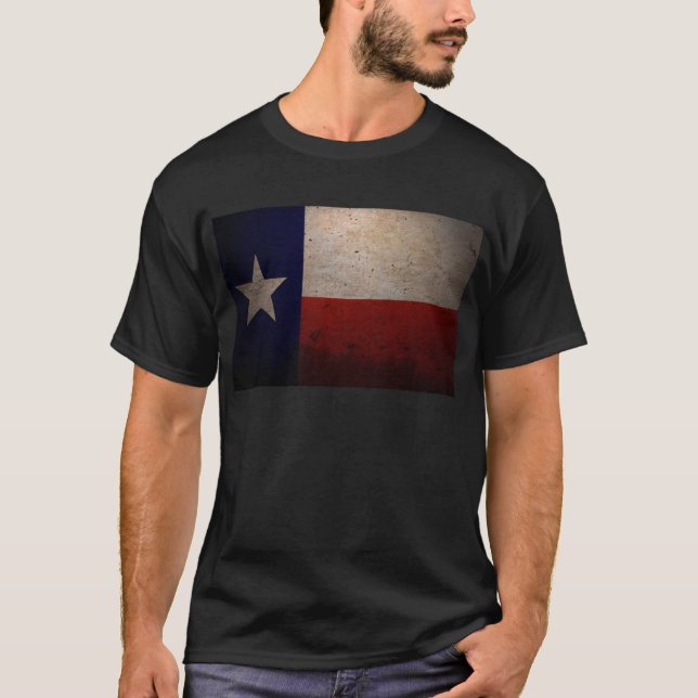 Texas-Staats-Flagge T-Shirt (Vorderseite)