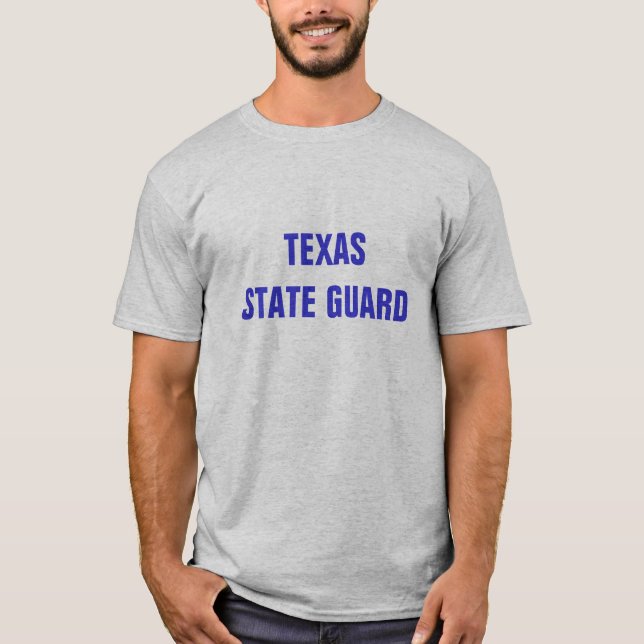 TEXAS-STAATS-SCHUTZ und 401Man T-Shirt (Vorderseite)