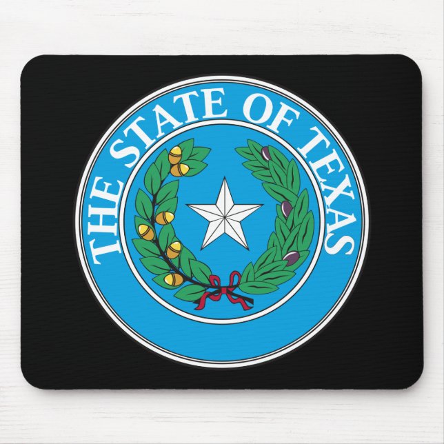 Texas-Staats-Siegel Mousepad (Vorne)