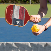 Texas Staatsflagge rustikalen Stil dunkelrot fügen
