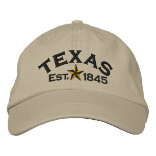 Texas Star Bestickte Baseballkappe