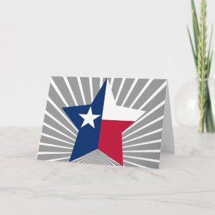Texas Star Feiertagskarte