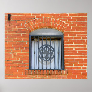 Texas Star Fenster Poster