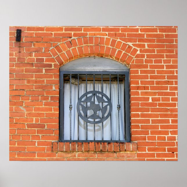 Texas Star Fenster Poster (Vorne)